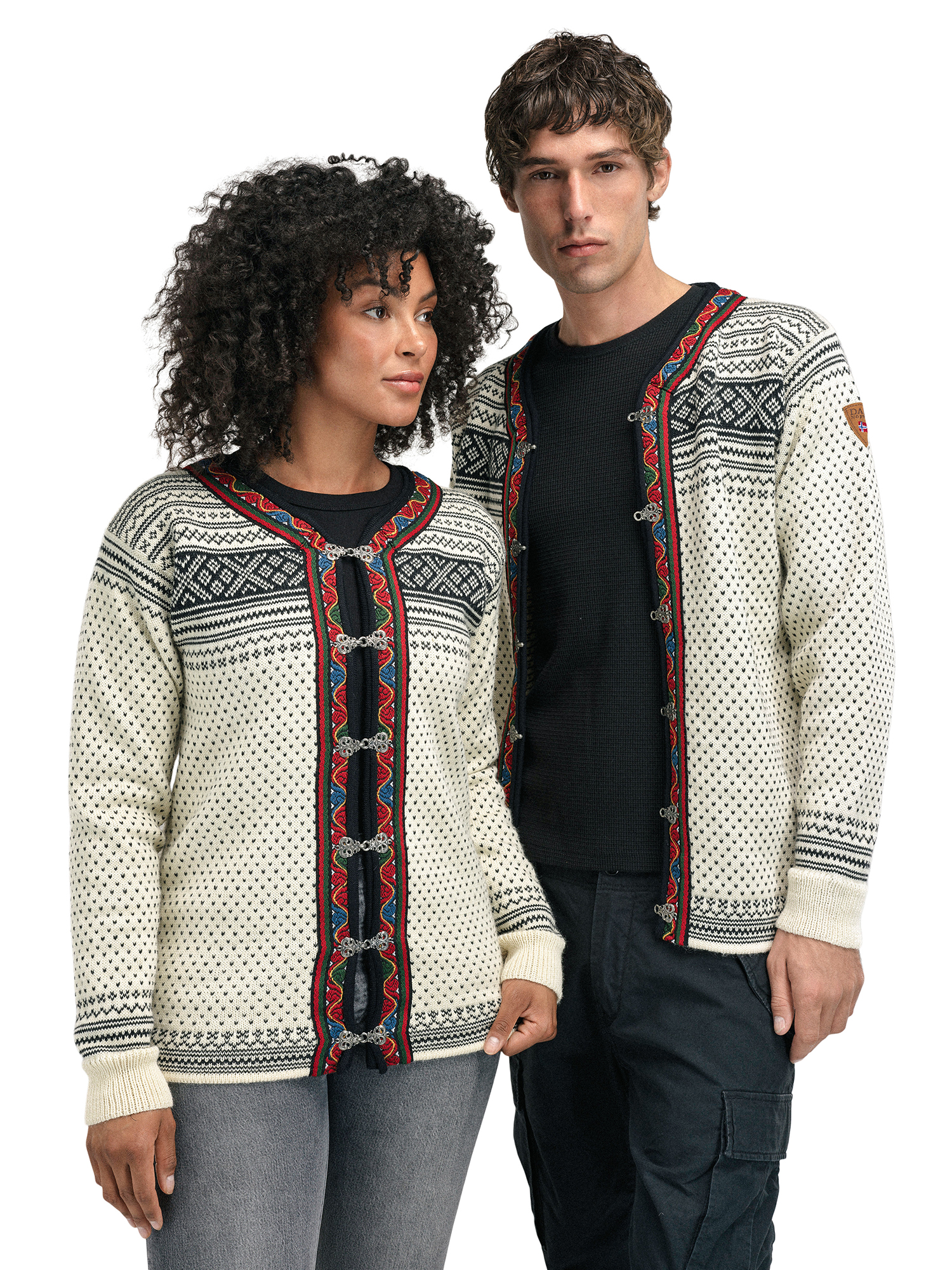 Setesdal Lusekofte Jacket Offwhite Black