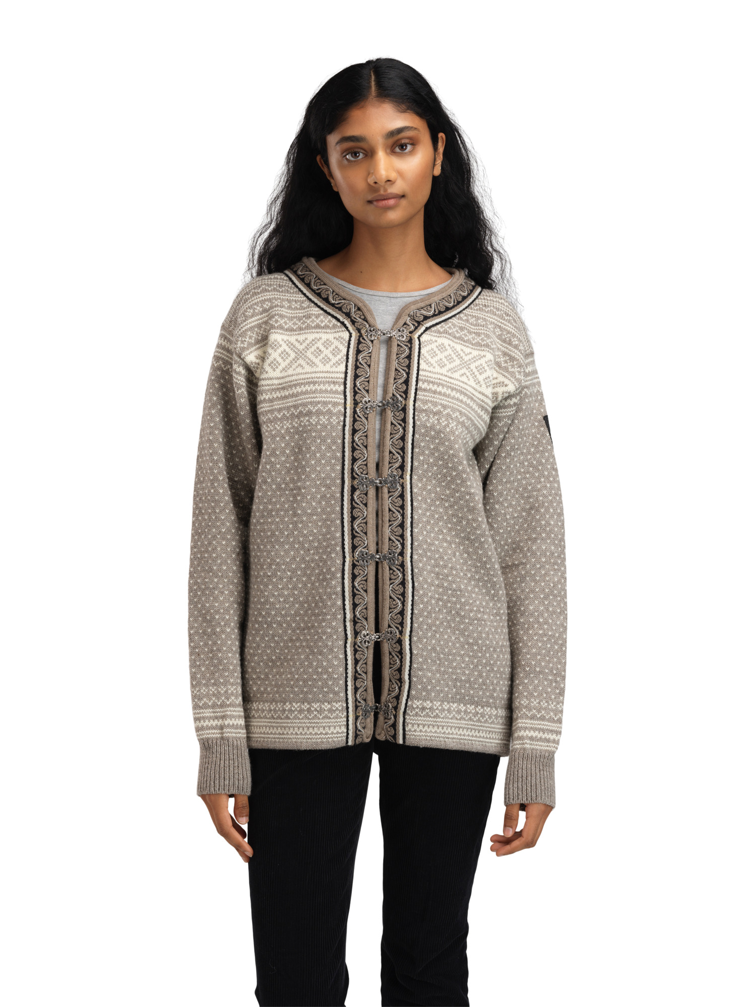 Setesdal Lusekofte Jacket Vanillasugar Naturalwhite