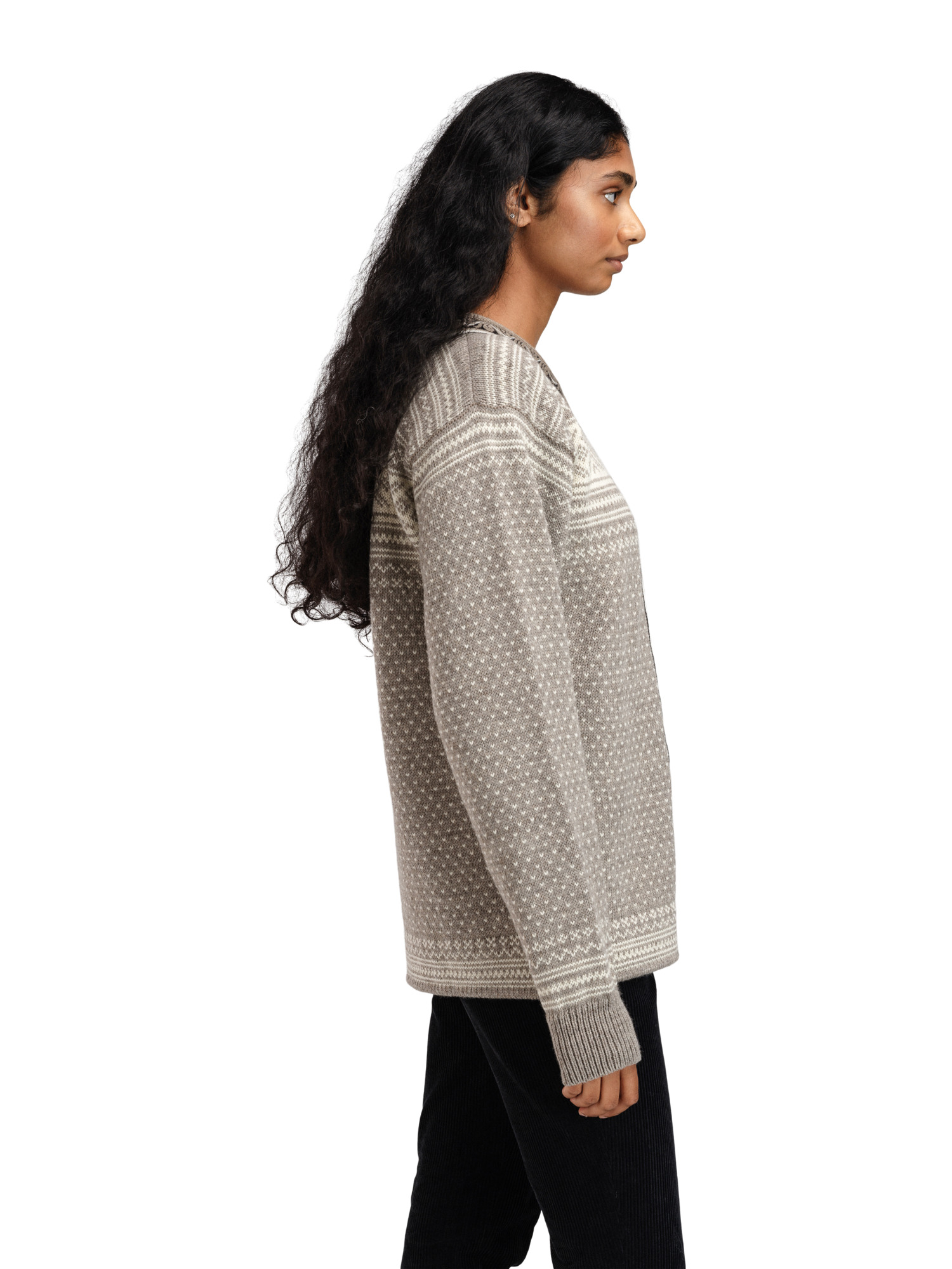 Setesdal Lusekofte Jacket Vanillasugar Naturalwhite