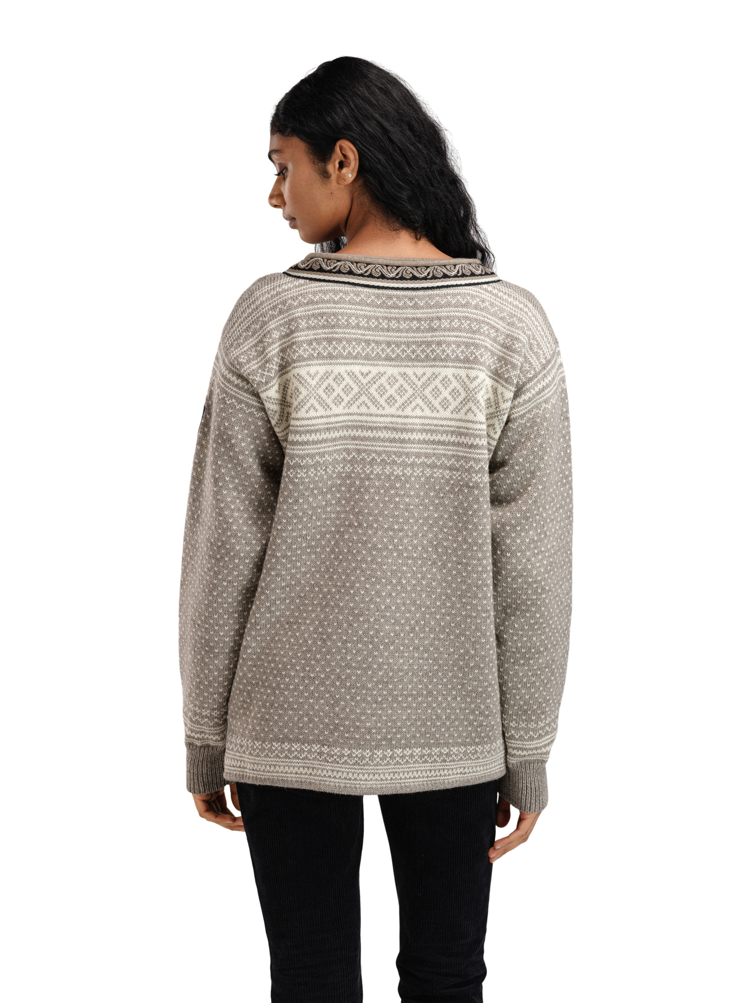 Setesdal Lusekofte Jacket Vanillasugar Naturalwhite