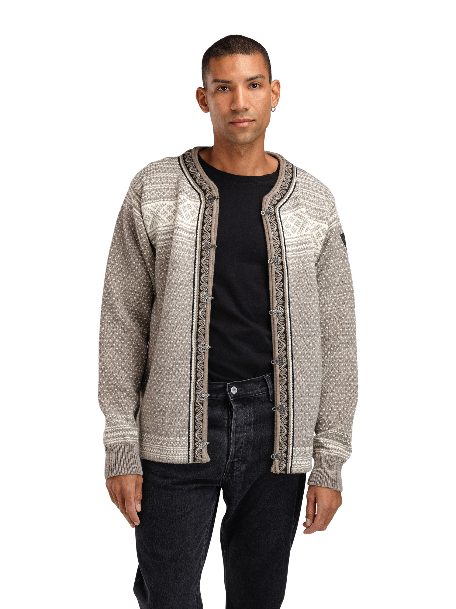 Setesdal Lusekofte Jacket Vanillasugar Naturalwhite