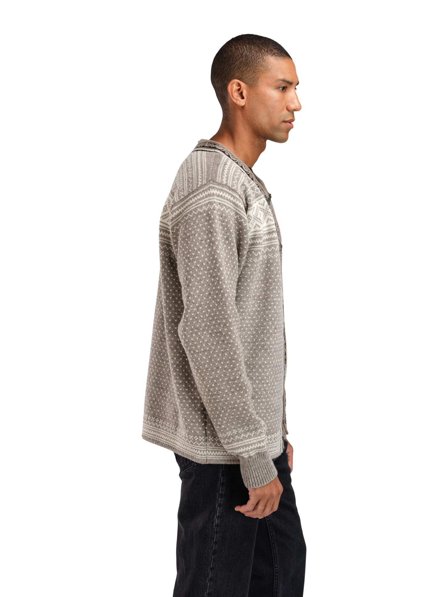 Setesdal Lusekofte Jacket Vanillasugar Naturalwhite