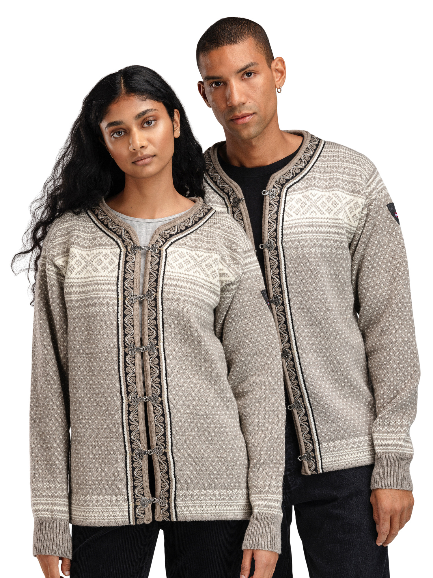 Setesdal Lusekofte Jacket Vanillasugar Naturalwhite