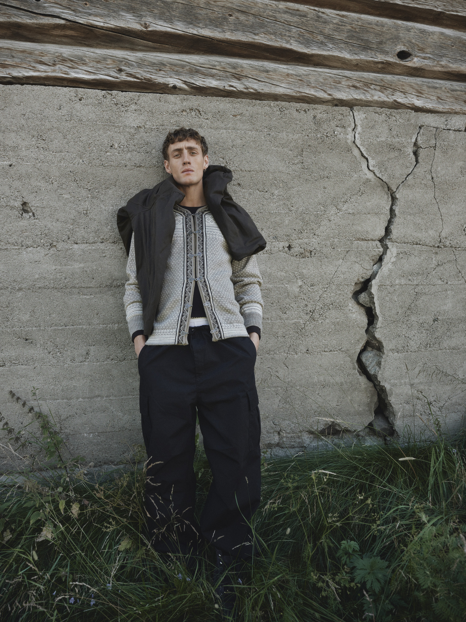 Setesdal Lusekofte Jacket Vanillasugar Naturalwhite