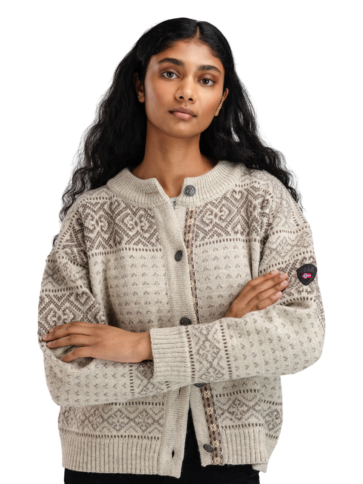 Hannah Women's Cardigan Vanillasugar Nutmeg Birch