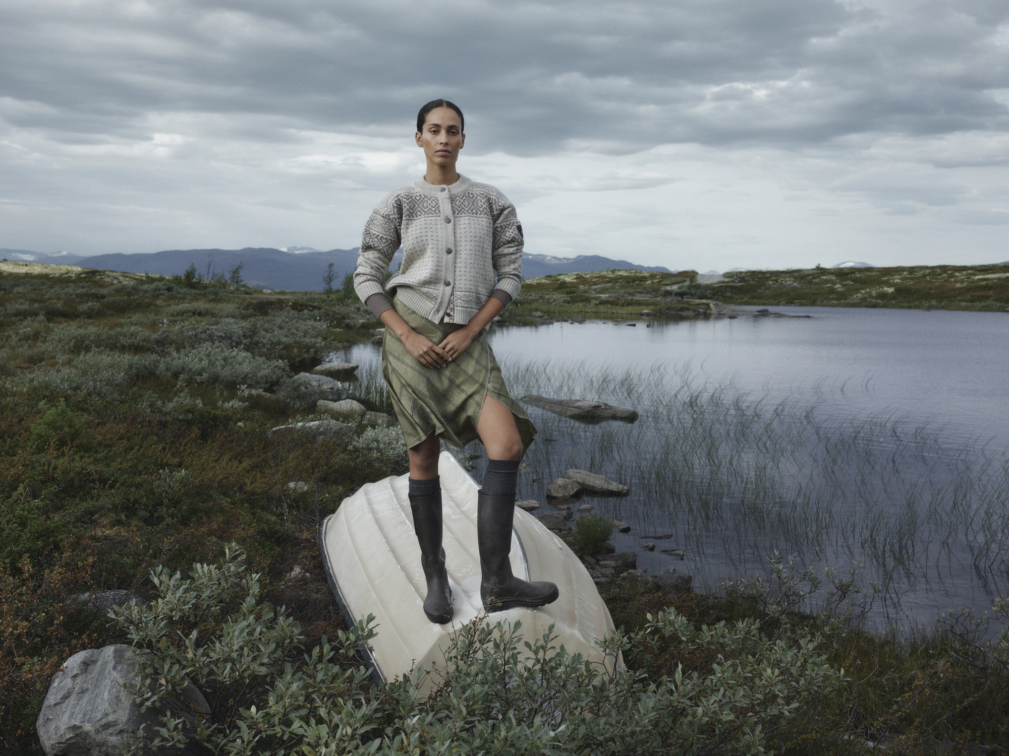 Hannah Women's Cardigan Vanillasugar Nutmeg Birch