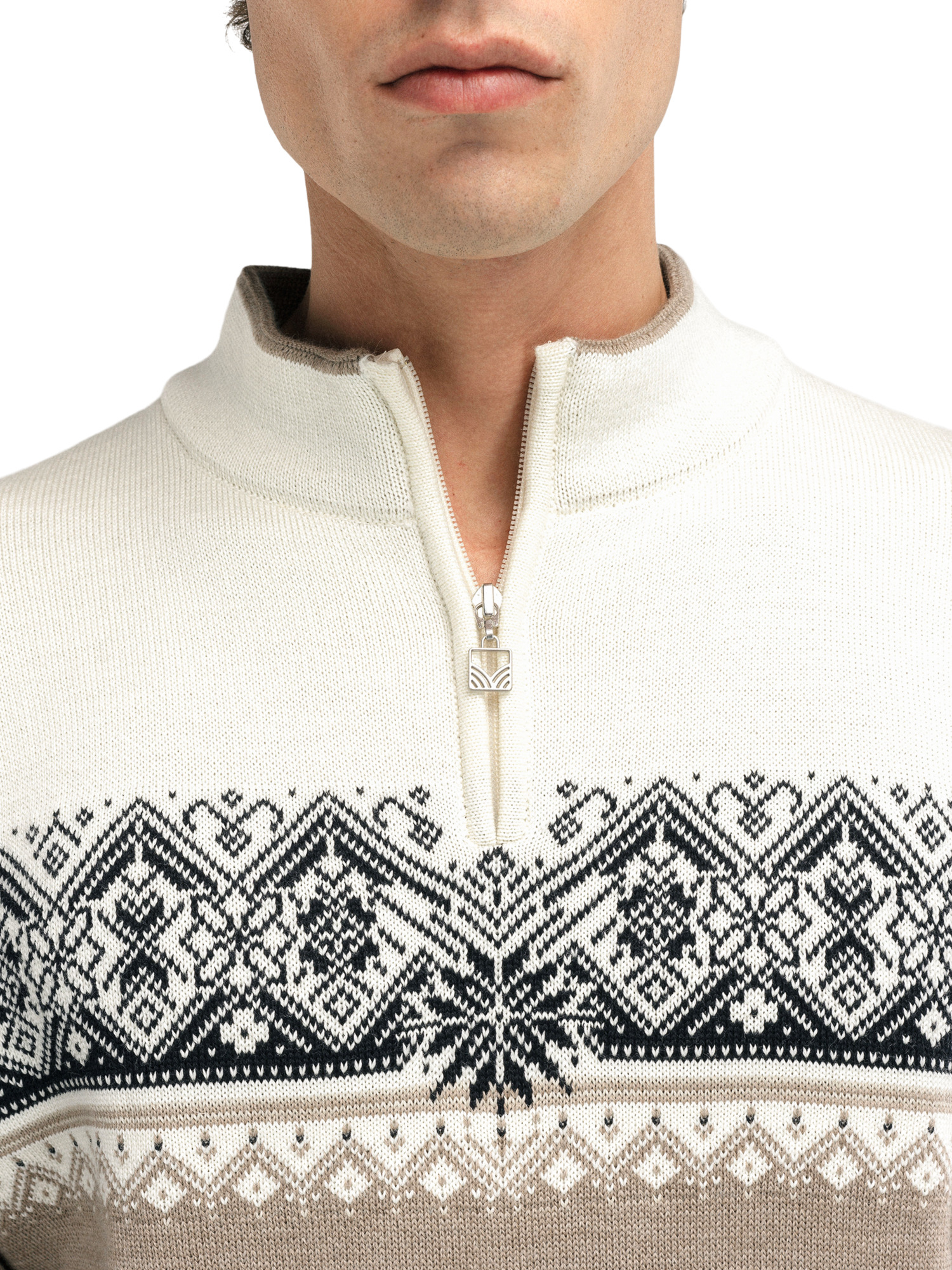 Moritz Men’s Sweater - Merino Wool Mountainstone Sand