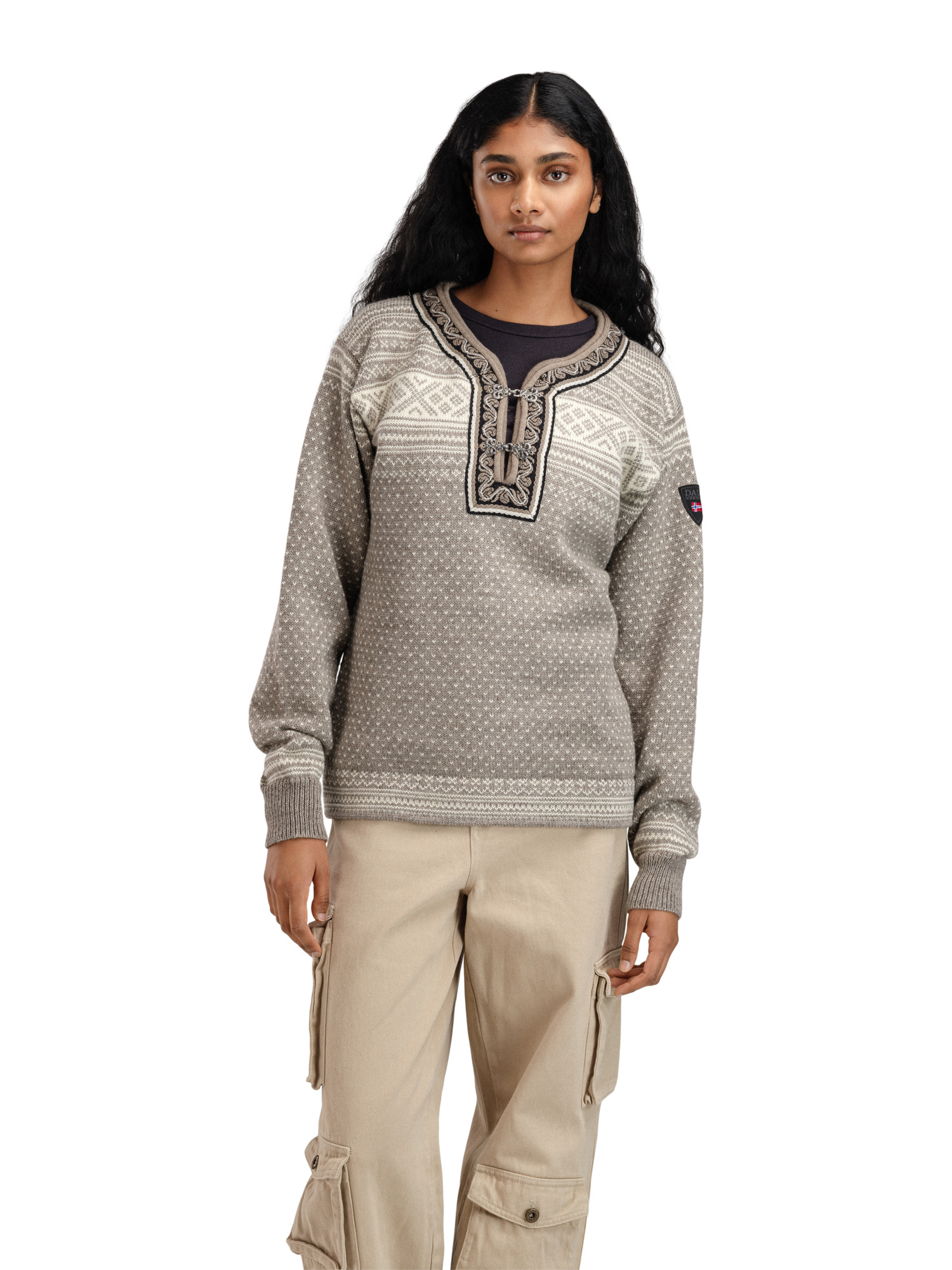 Setesdal Lusekofte Sweater Vanillasugar Naturalwhite