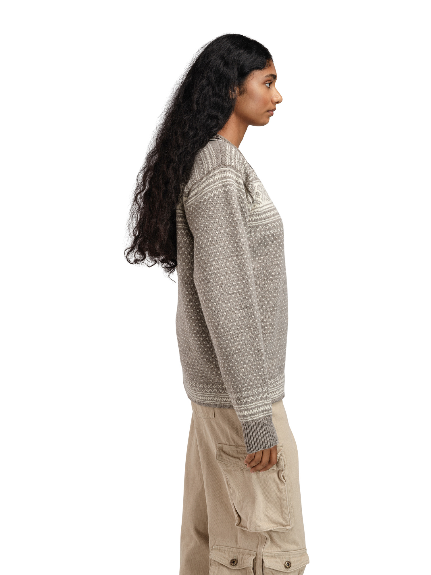 Setesdal Lusekofte Sweater Vanillasugar Naturalwhite