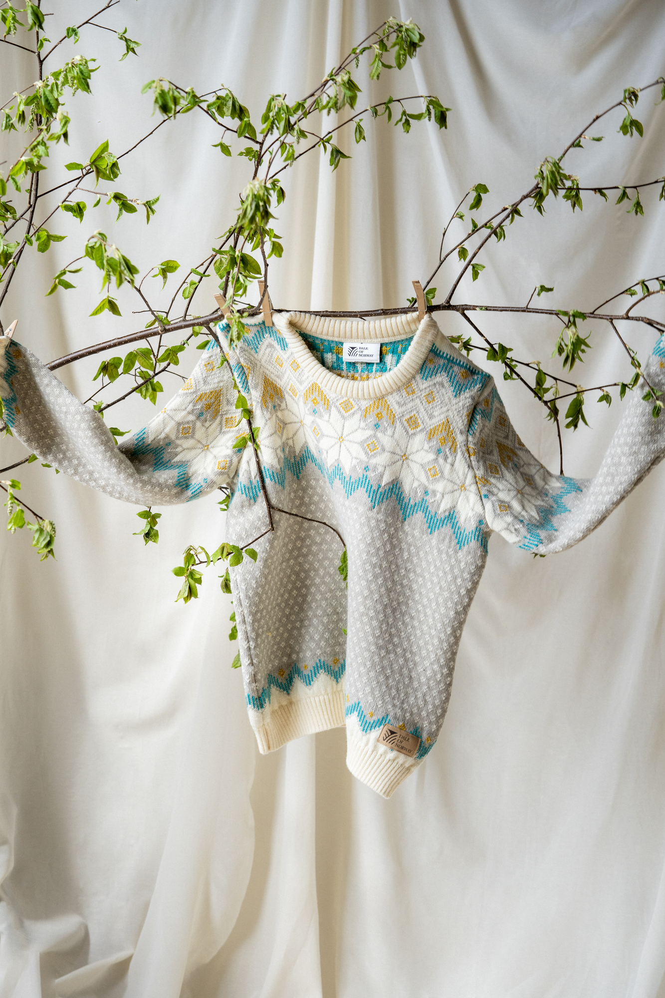 Let it breathe. Wool sweater