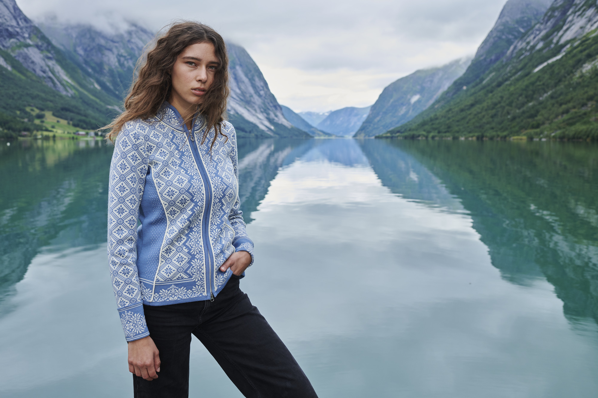 Christiania Sweater from Dale of Norway made of Zefir Wool