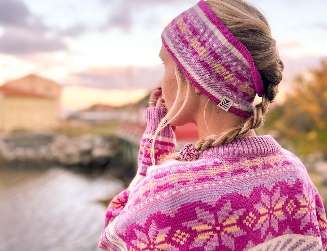 Ingrid genser rosa. Dale of Norway