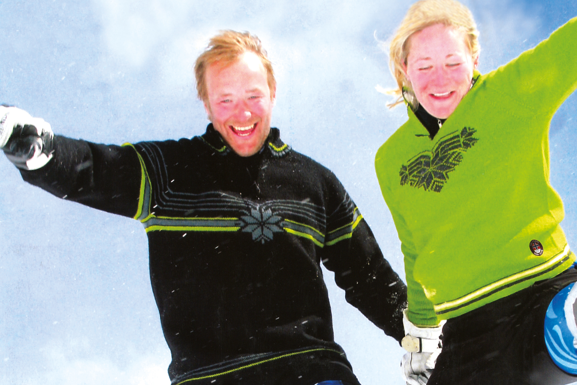 2006 Winter Olympics - Torino, Italy. Olympic Sweaters made by Dale of Norway